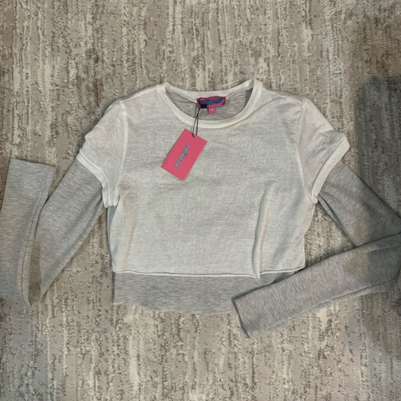 Edikted Layered Long Sleeve Tee - Picture 3 of 5
